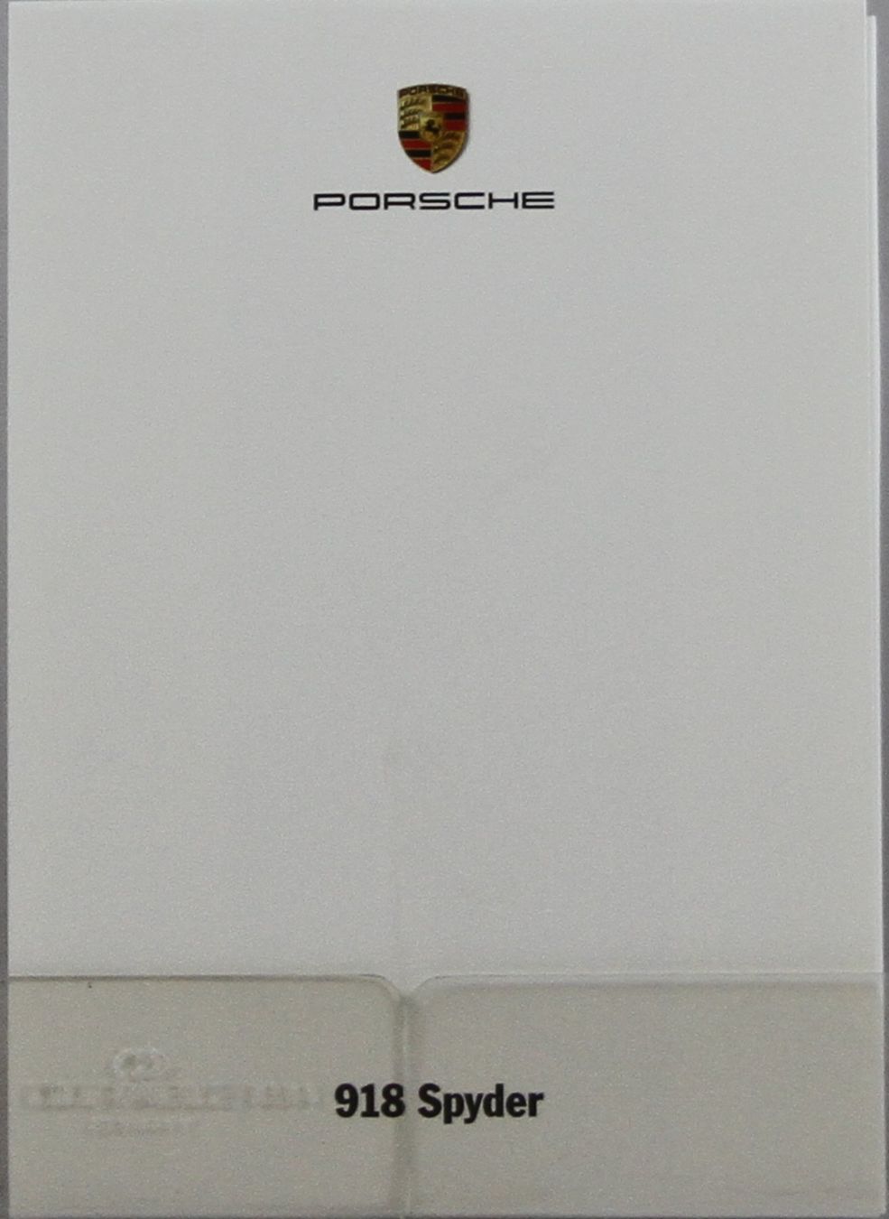 Porsche Documenti: ORIGINAL POSTKARTEN SET | PORSCHE 918 SPYDER  | 2013 – Usato da Unterägeri venduto da Isha04