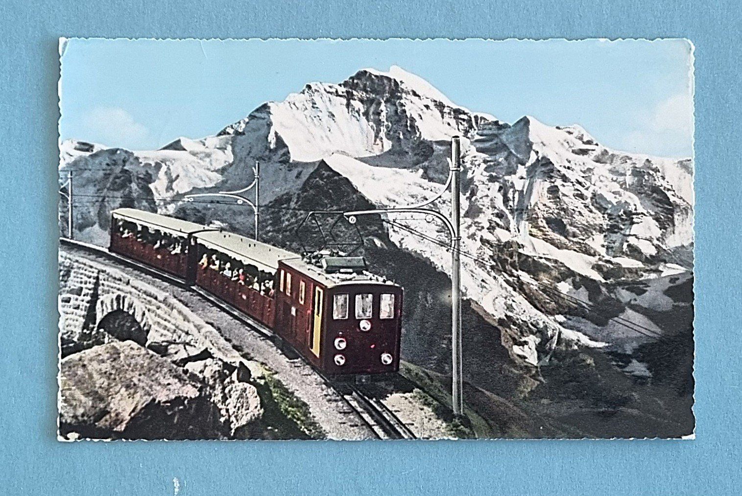 Cartoline postali: Schynige Platte - Zahnradbahn - 1961 – Usato da Rothrist venduto da RROENK