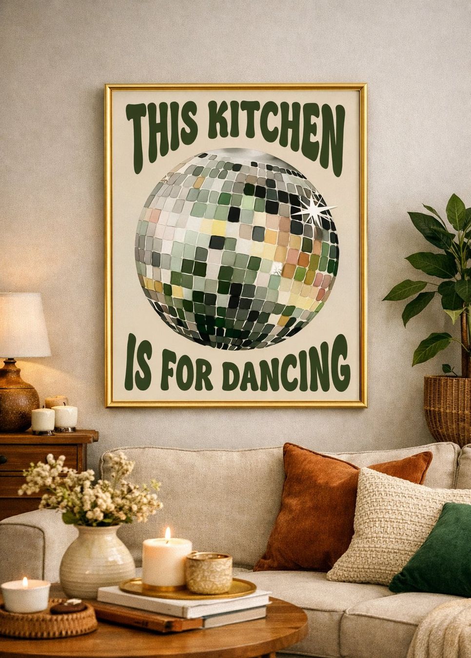 Posters & Illustrations: Poster affiche Impression Dancing Vintage rétro déco – Neuf avec emballage d'origine à Meyrin par Nostalgica 1