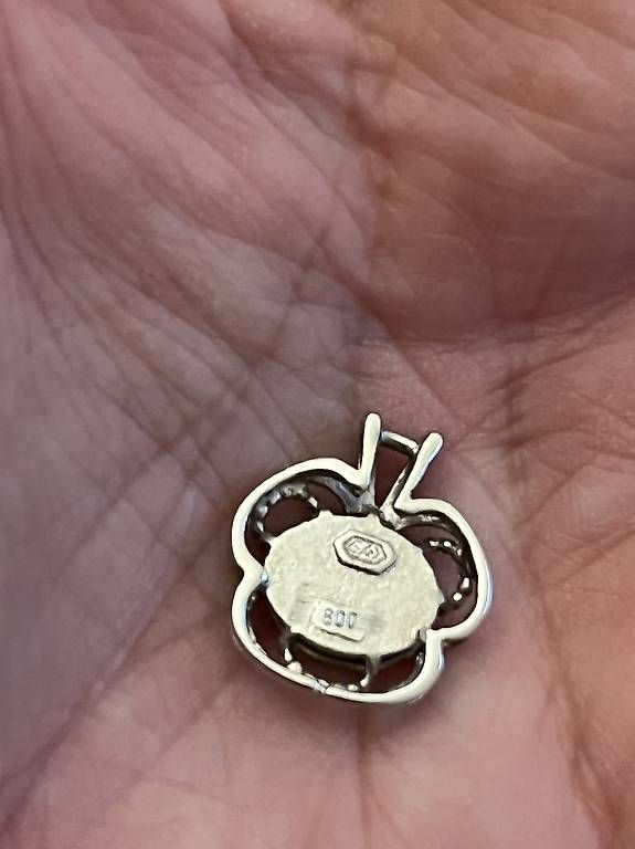 Anhänger: Pendentif avec opale en argent (800) – Gebraucht aus Le Lignon von nad_5yrd 3