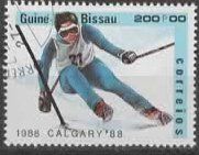 GUINE-BISSAU = SKIRENNLÄUFER CALGARY 88 (20