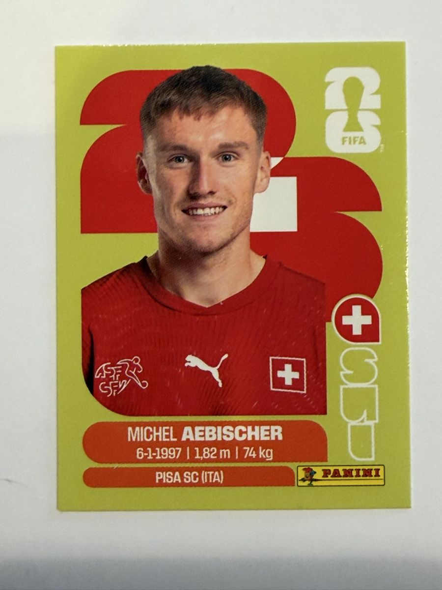 Panini Carte collezionabili: Panini WM 2026 Michel Aebischer SUI 16 – Nuovo (secondo la descrizione) da Reinach BL venduto da Pepe2412