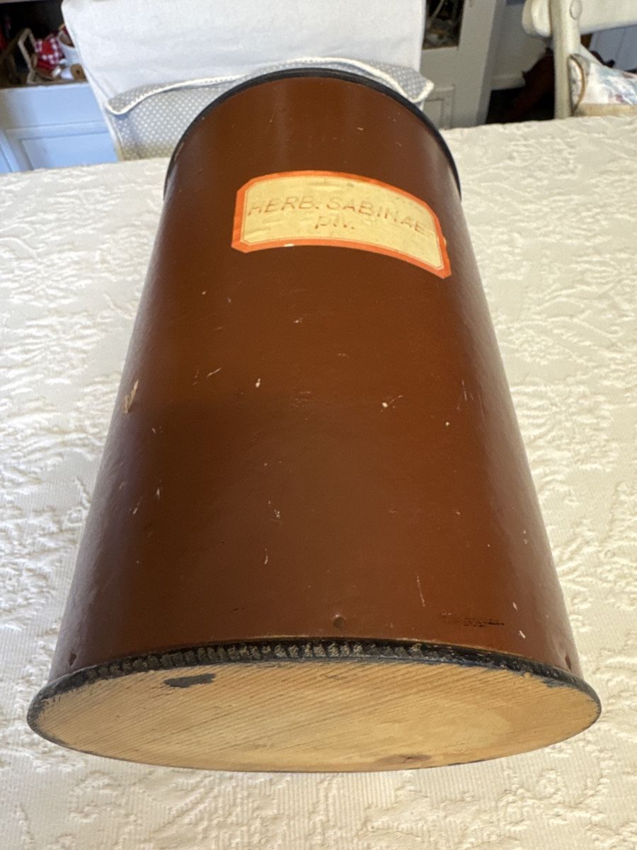 Tutte le decorazioni: Antike Herbaruim Dose Holz/Karton – Usato da Gams venduto da ver_n7n9 2