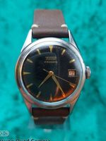 vintage Tissot Visiodate Handaufzug Herrenuhr aus dem 1950-g