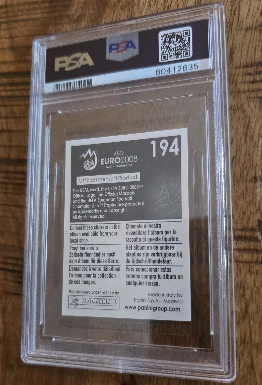 Panini Cartes à collectionner: Luka Modric - PSA 9 – D'occasion à Rotkreuz par Titotesla 1