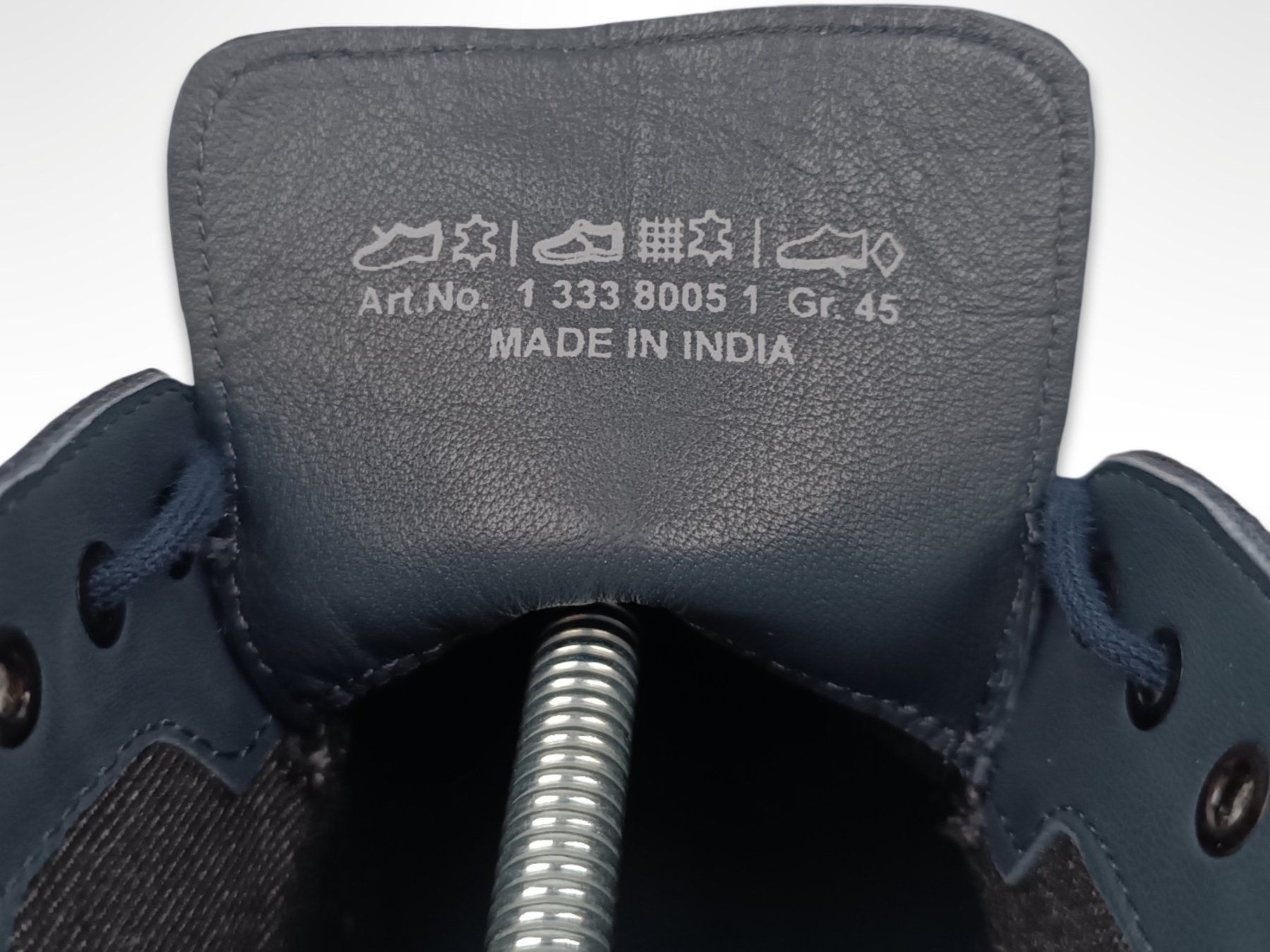 Herrenschuhe: VARESE Blauer Businessschuh Gr. 45 – Gebraucht aus Suhr von Restwert_Suhr 7