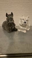 Porzellan Figuren Scottish & West Highland White Terrier