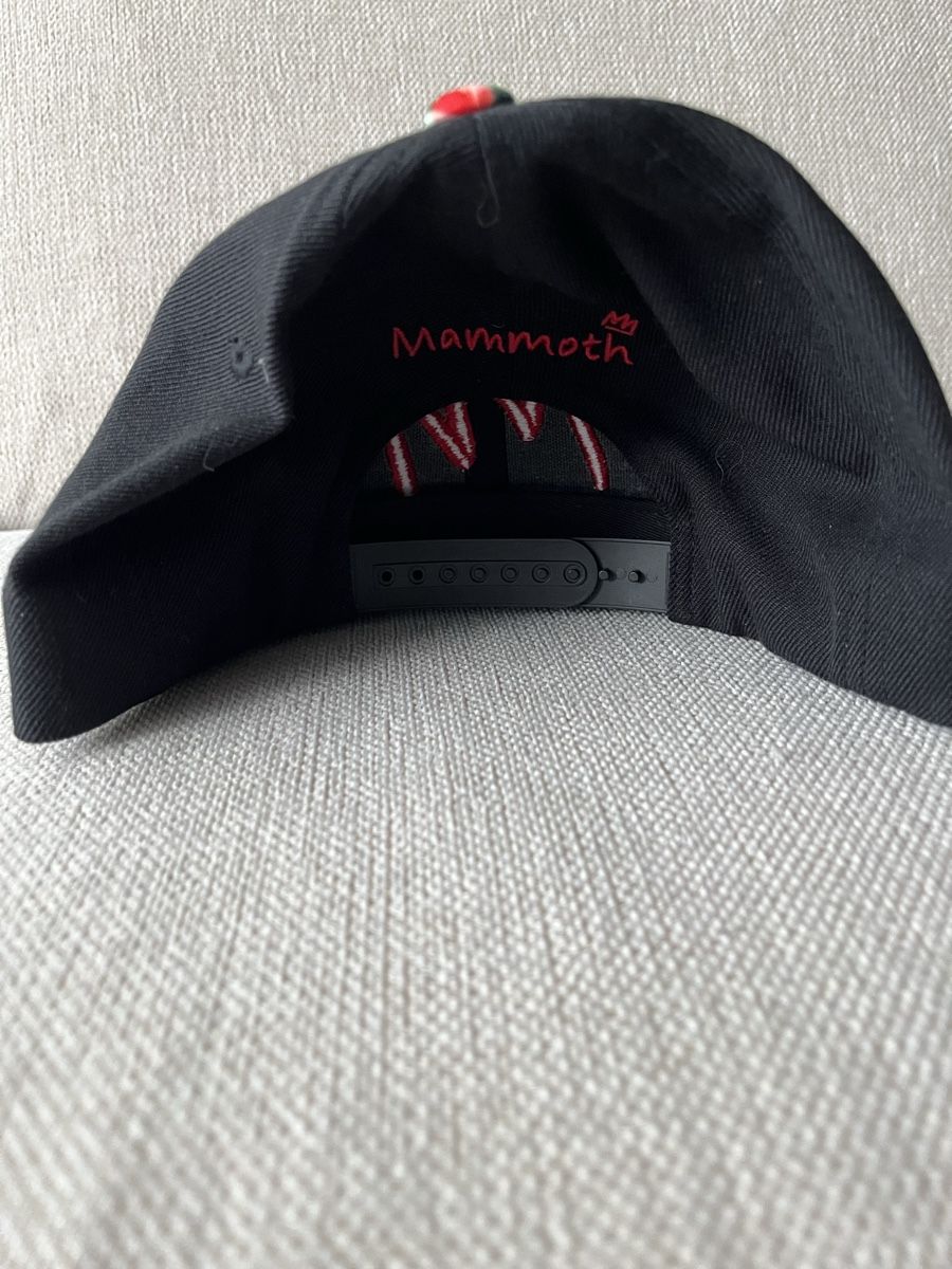 Copricapi, berretti & cappellini: Black Mammoth Snapback Cap with Floral Visor – Nuovo (secondo la descrizione) da Basel venduto da Rohan_007 1