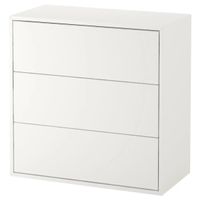 IKEA EKET  Kommode,  Weiss, 3 Schubladen 