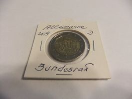 Allemagne 2 Euro 2019 - Bundesrat