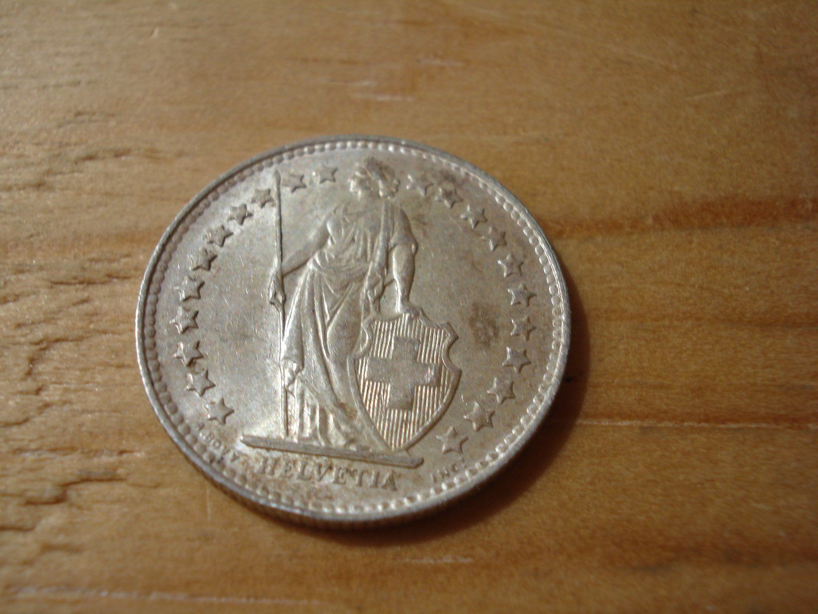 Tutti le monete: (D2) 1/2 Franken 1952 VZ – Usato da Erlach venduto da Net-Coins 1