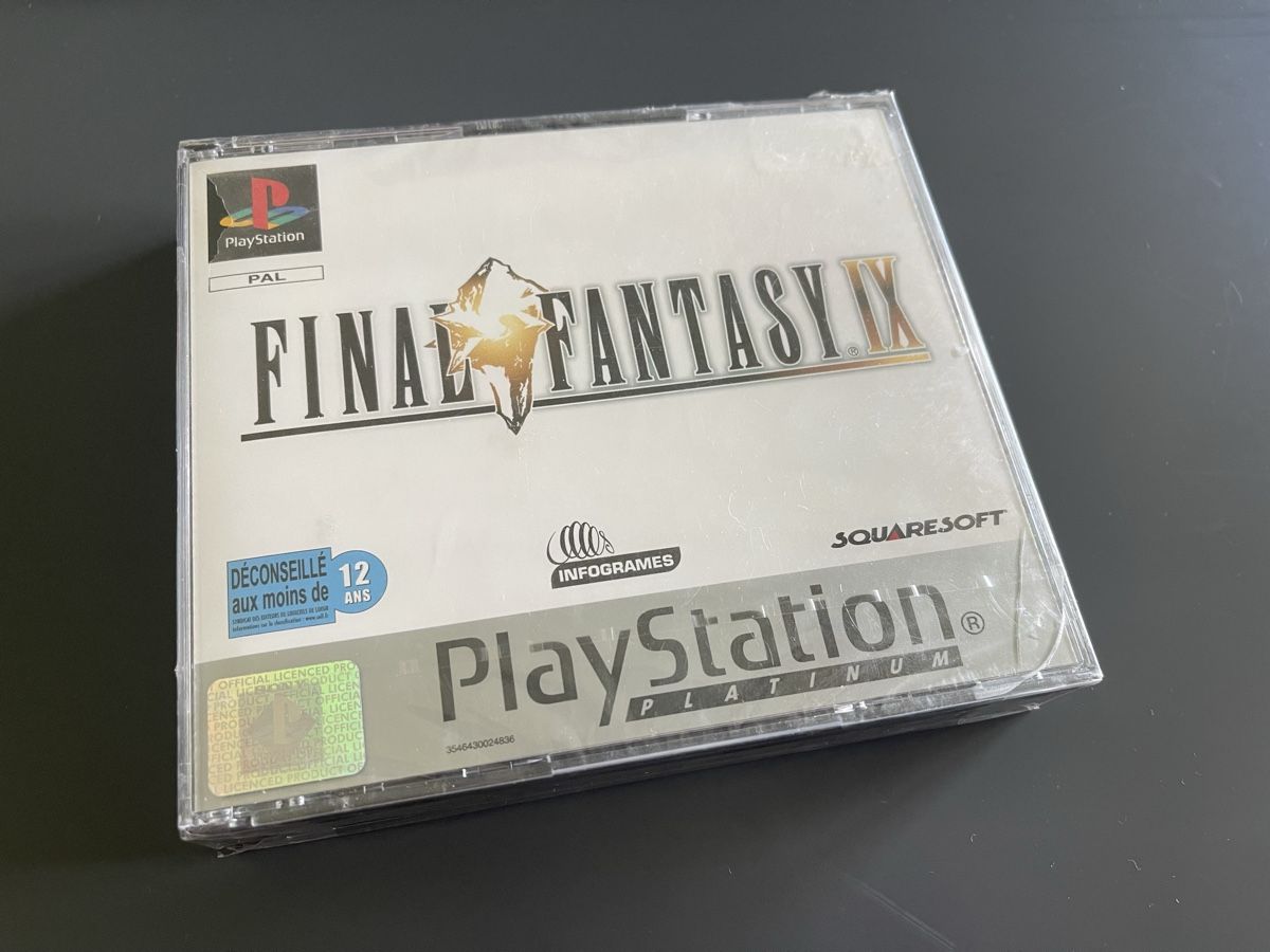 Sony Giochi: Final Fantasy IX - PS1 - Platinum - Neu & Versiegelt! – Nuovo (secondo la descrizione) da Zuerich venduto da Dorsi