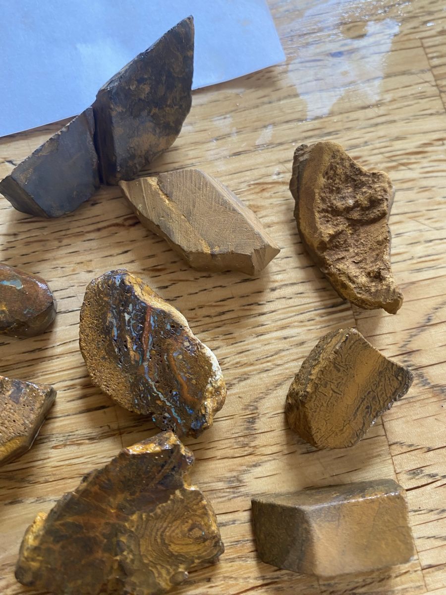 Edelsteine: 16 Boulder Rohopale – Gebraucht aus Flawil von Naphtali 2