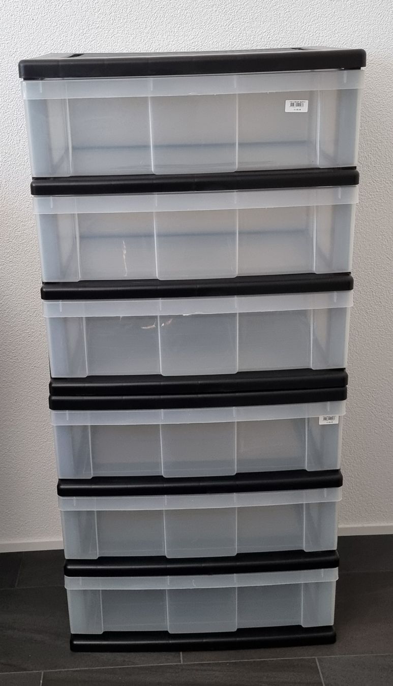 Contenitori & Simili: 2x Plastik Schubladen Box 41x60x68 – Nuovo (secondo la descrizione) da Frauenfeld venduto da Bleeddragon