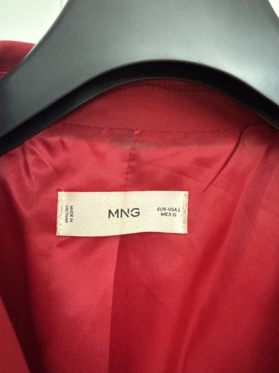 Mango Giacche: MNG Mango Red Blazer - Elegant Autumn/Winter Style, L – Usato da Schlieren venduto da _Meenu 1