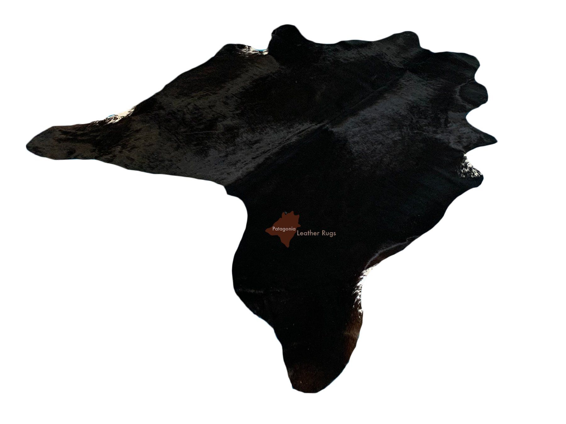 Tappeti: echtes Kuhfell Teppich  Black – Nuovo e nell'imballaggio originale da Arbedo venduto da patagonialeatherrugs