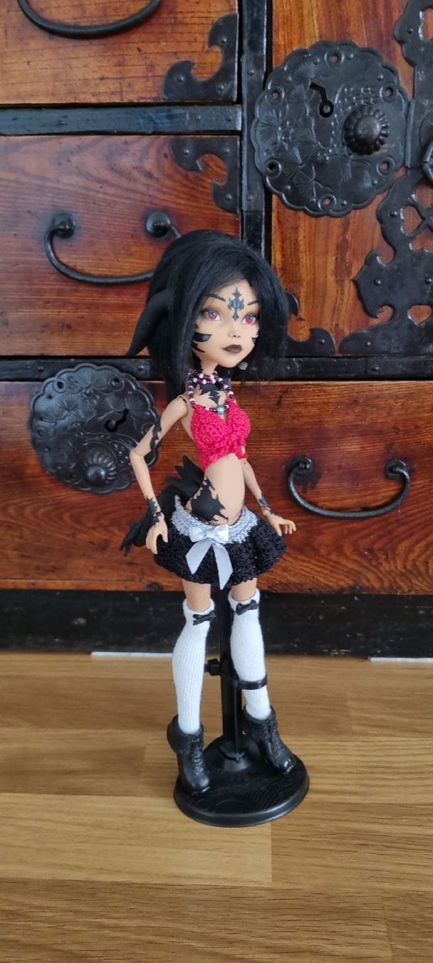 Puppen: Monster high FF14 ooak, Figur – Neu (gemäss Beschreibung) aus Prilly von Hekamiah
