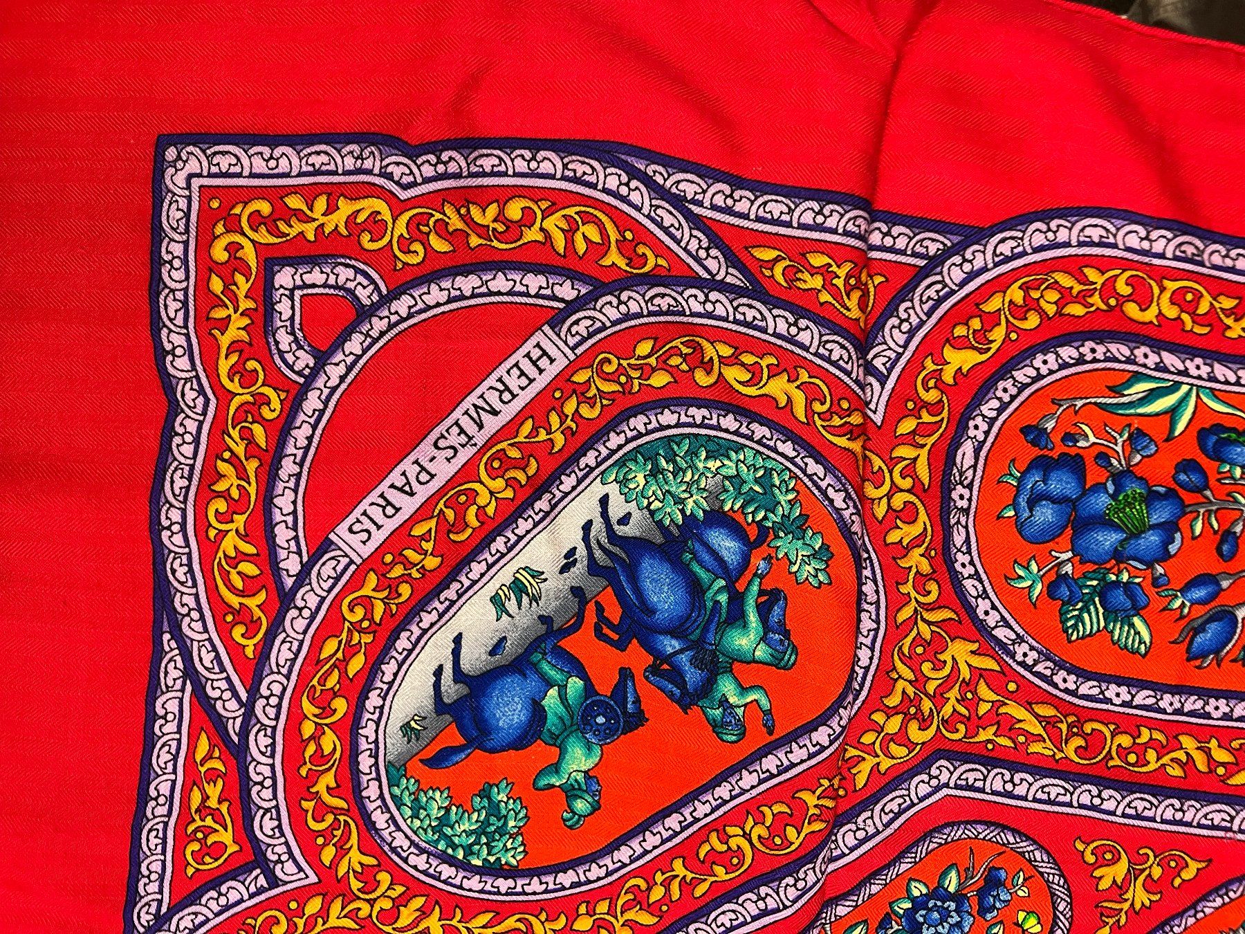Hermès Foulard & Sciarpe: Carré Qalamda Catherine Baschet - Hermès – Usato da Biel/Bienne venduto da new-life 2
