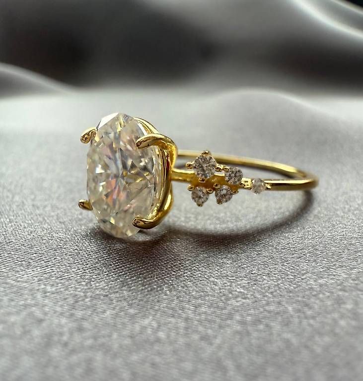 Ringe: Elegant 3-Carat Moissanite Ring. – Gebraucht aus Thalwil von han_2b8c 6