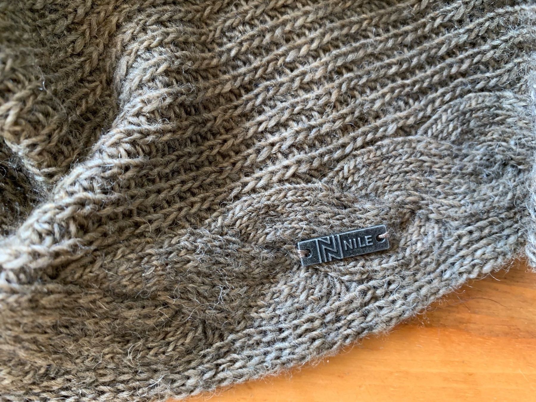 Nile Foulards, Tücher & Schals: Winter Accessoire: Nile Strickschal Loop, Braun Top Zustand! – Neu (gemäss Beschreibung) aus Meiringen von Sheyene 2