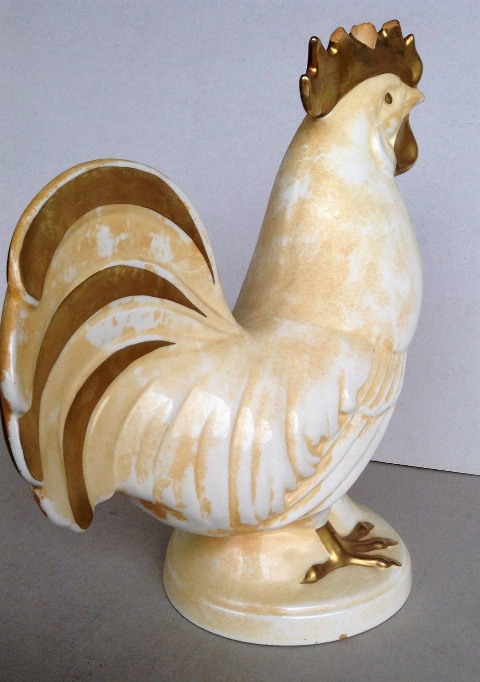 Figuren: Goebelfigur Hahn, Porzellanfigur – Defekt aus Alpnach Dorf von MZ001 3