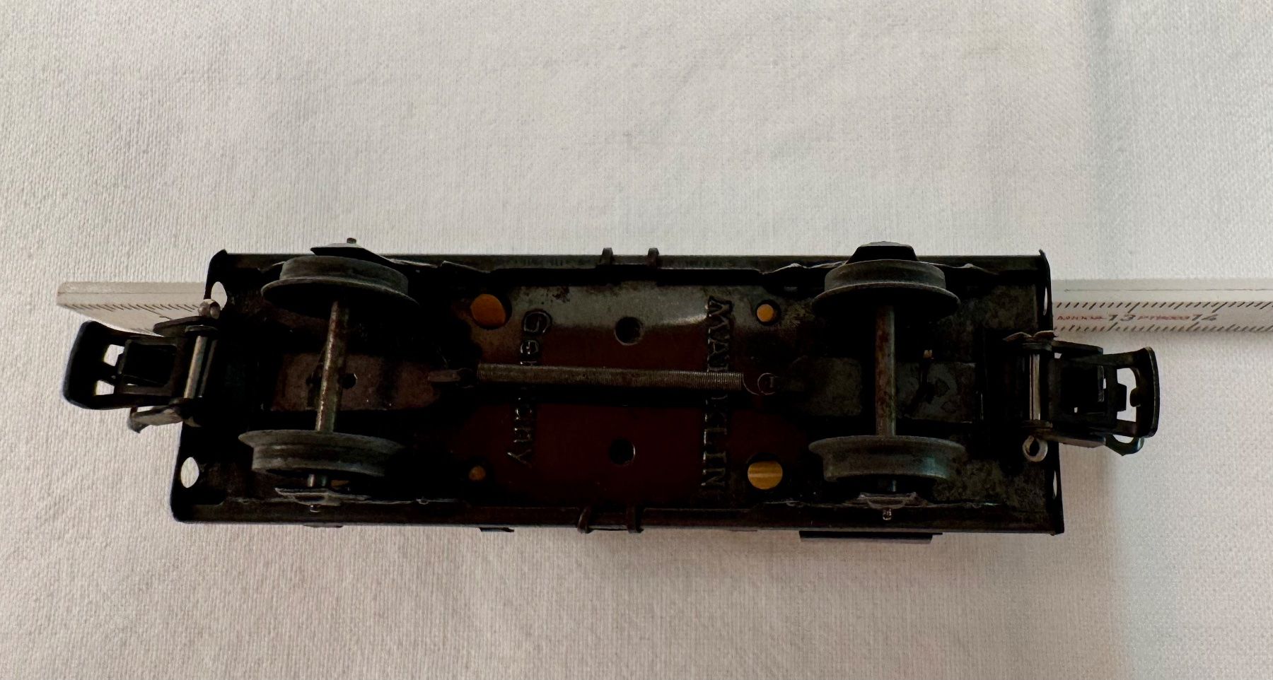 Lima Modellini di ferrovie: Lima 4 Weintransportwagen Spur H0 – Usato da Wettingen venduto da 1coni1 5