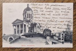Kreuzkirche Zürich, 1919, Stempel: "Spare Fleisch"