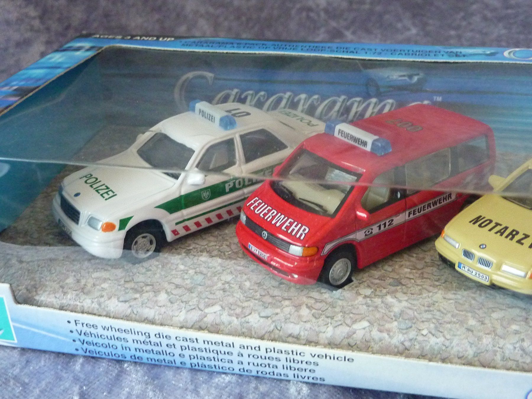 Mercedes-Benz Modellini d'auto: Mercedes Rettungsdienst Set – Nuovo e nell'imballaggio originale da Dürrenäsch venduto da modellautos4you 4