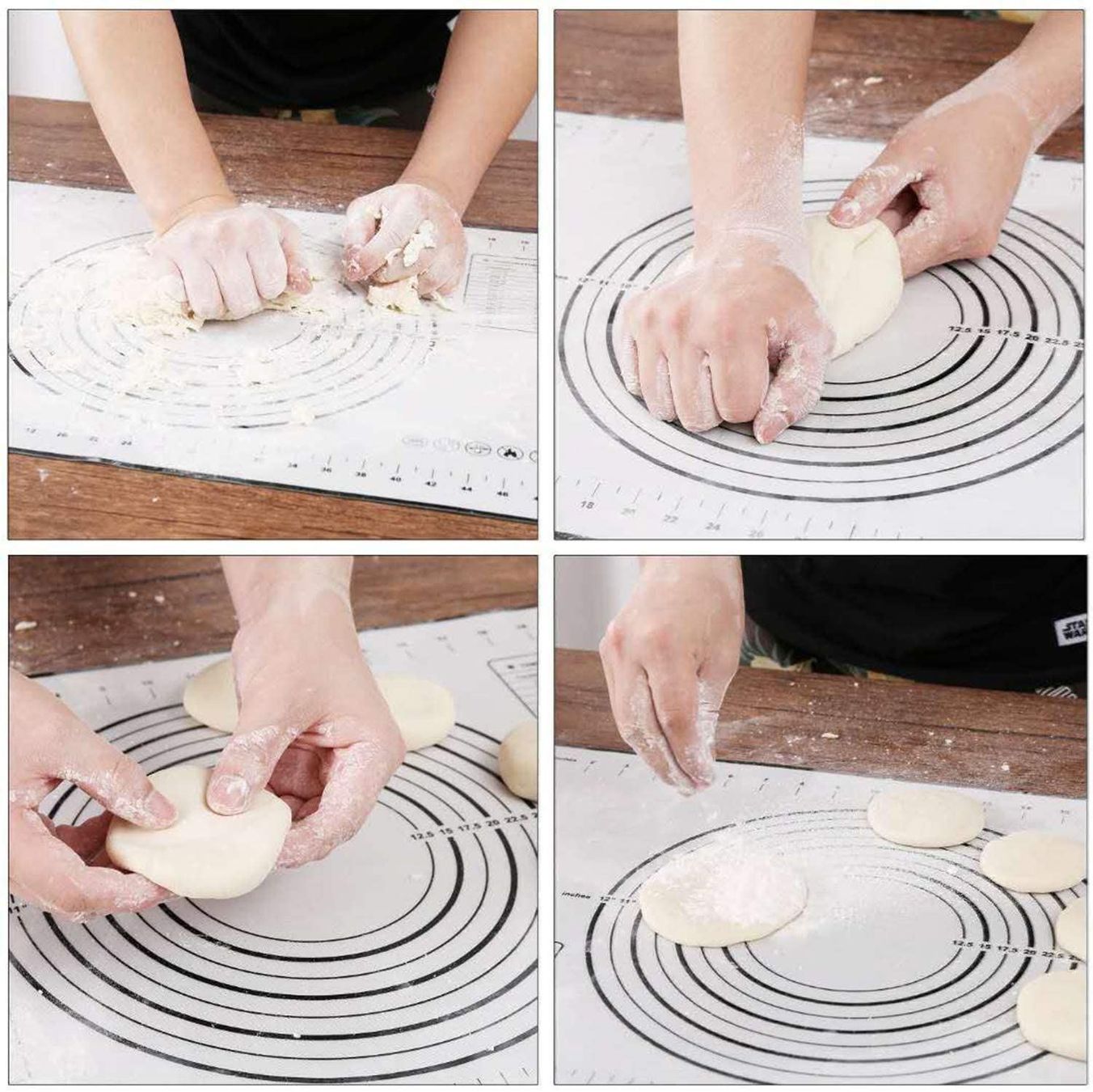 Moules à gâteaux: Backmatte Teigmatte 60x40cm mit Schaber – Neuf (Voir description) à Thun par 365buy 2