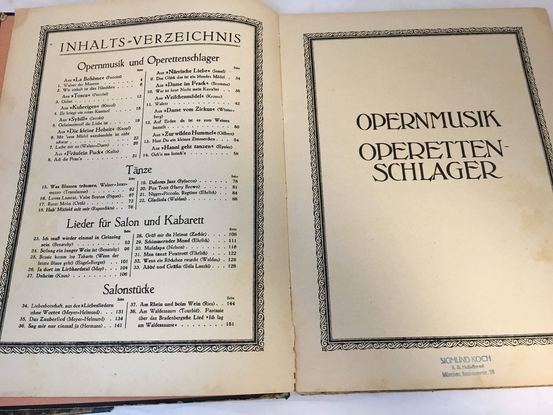 Libri: Buch "Perlen der Musik" Opernmusik ! – Usato da Brügg BE venduto da rutschimedizin 2