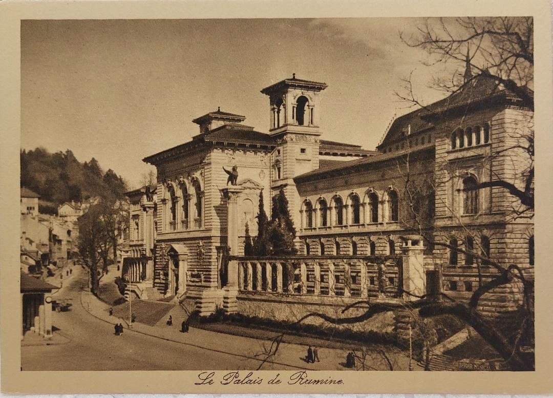 Cartoline postali: LAUSANNE - Le Palais de Rumine – Usato da Delémont venduto da Domdom1