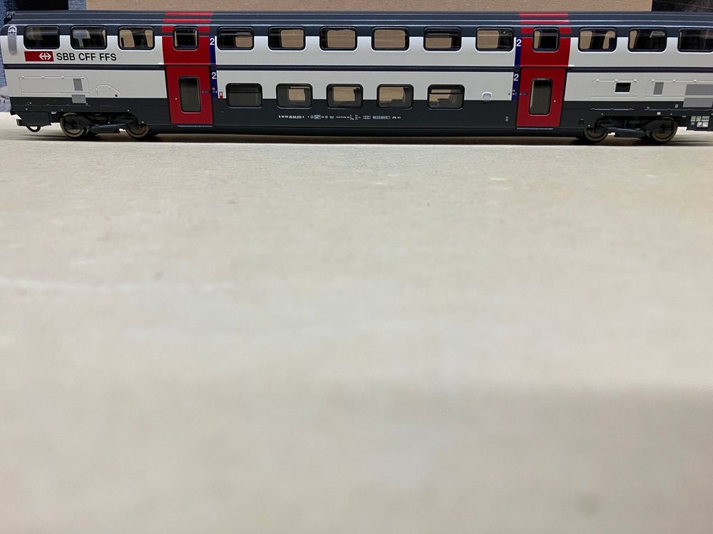 Roco 64851 SBB Doppelstockwagen IC 2000 2. Kl., Ep. VI, H0 (Gebraucht ...