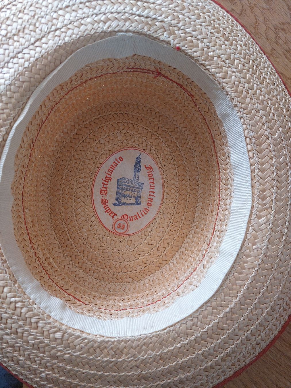 Copricapi, berretti & cappellini: Strohhut  55 Venedig  – Usato da Landquart venduto da Cedes 1