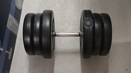 Hantel Set mit verstellbaren Gewichten 20kg gebraucht