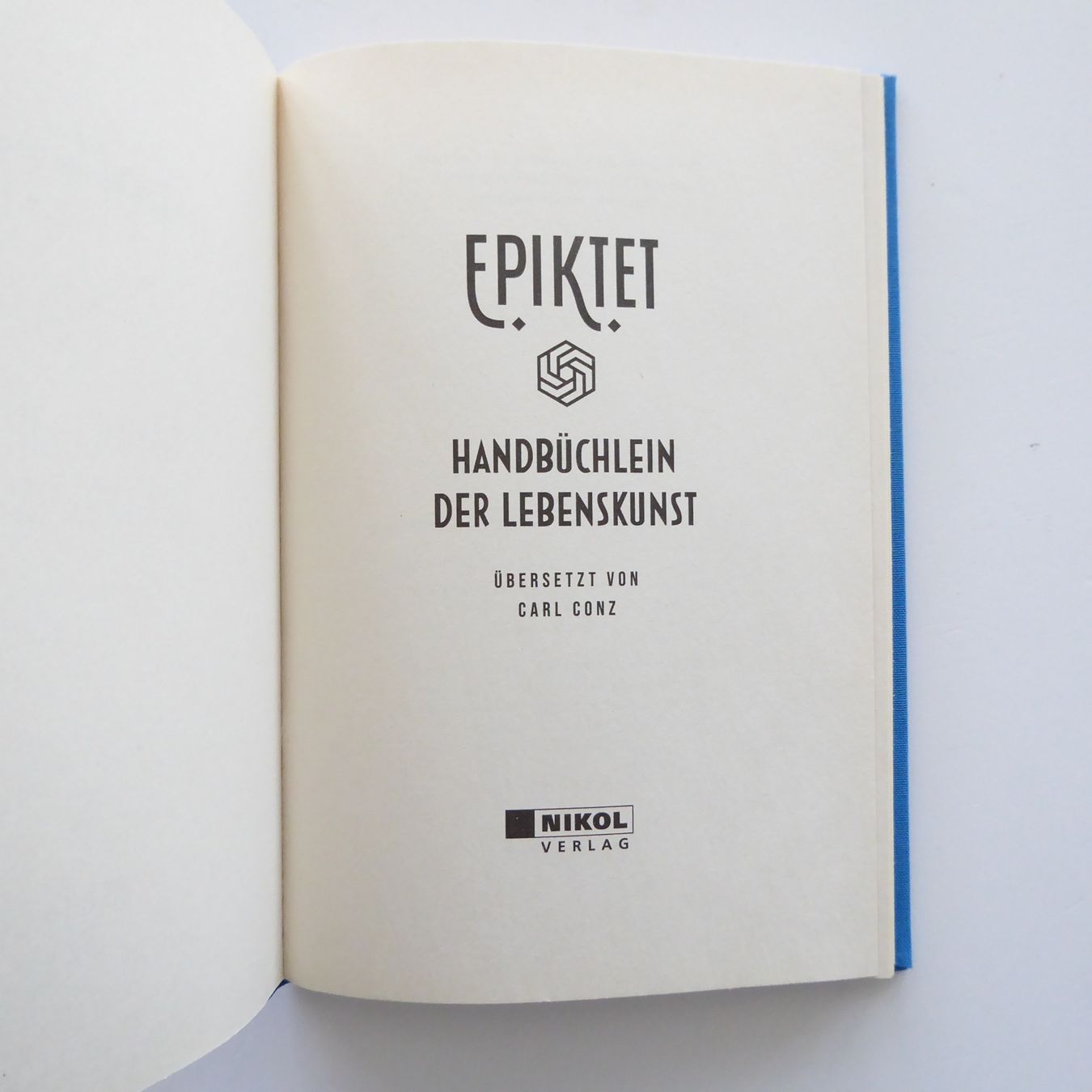Livres: Epiktet - Handbüchlein der Lebenskunst – D'occasion à Basel par Kunterbunt12 1