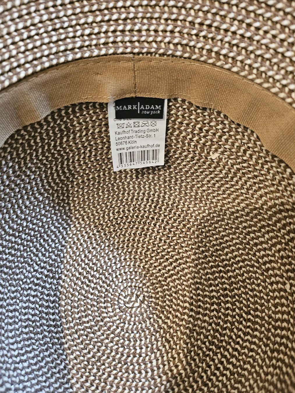 Copricapi, berretti & cappellini: Sonnenhut beige mit Schleife Papier one size – Usato da Allschwil venduto da na.wi.90 1