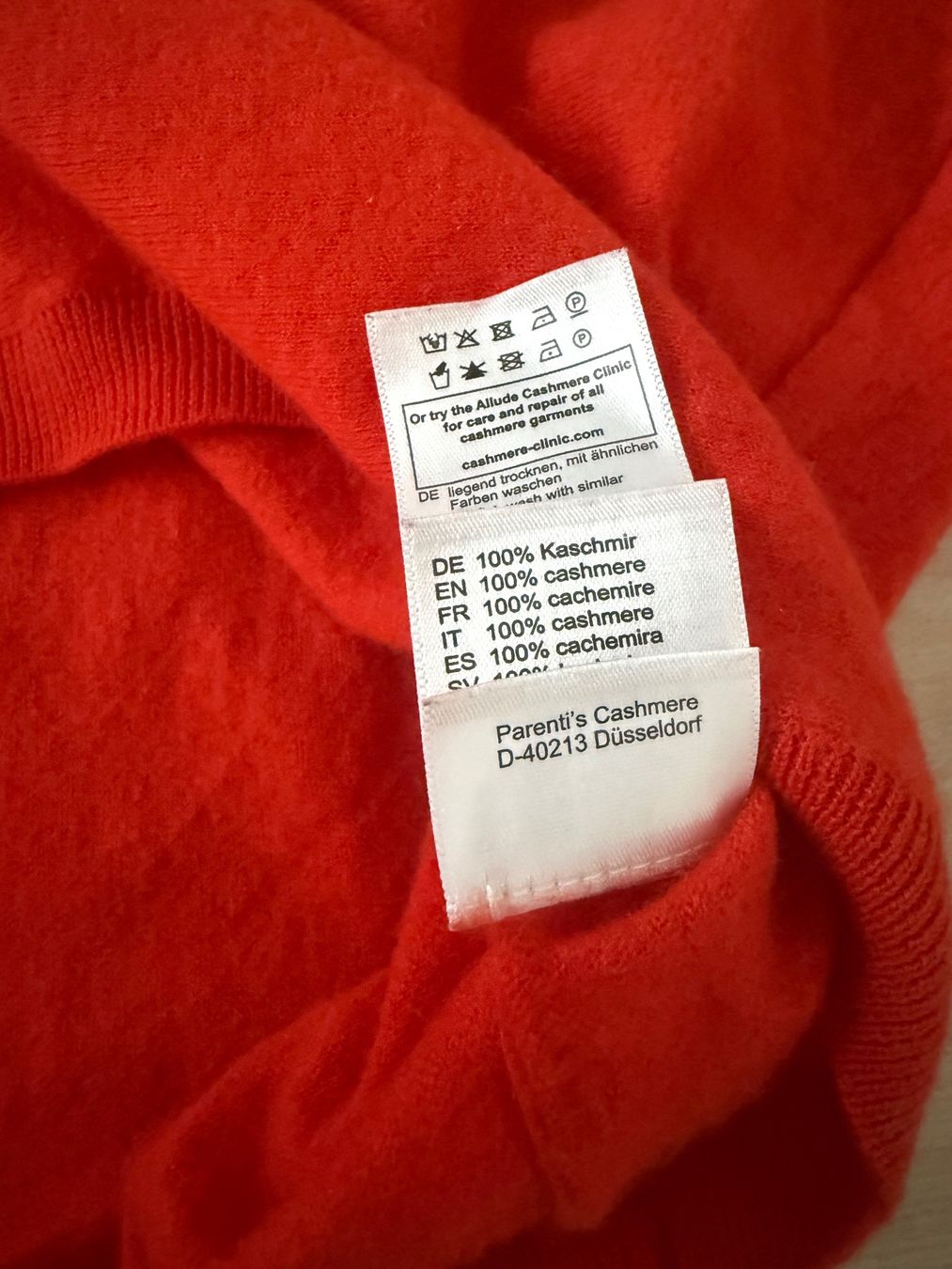Maglioni & Felpe: Parenti’s Kaschmir Pullover, Gr.S oversize in Korall – Usato da Zollikon venduto da dorean 4