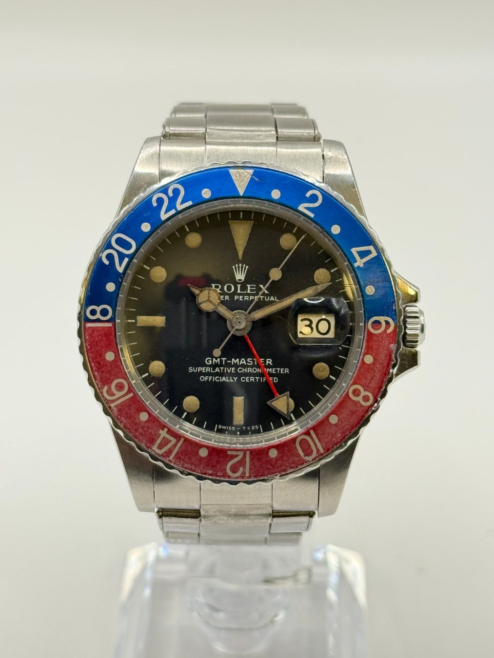 Rolex Orologi: Rolex GMT-Master 1675 « Long E » de 1967 – Usato da Bottens venduto da Evergold.ch