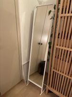 IKEA Standspiegel KNAPPER weiss 48x160 cm guter Zustand