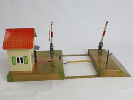 Kibri 1/43/54 B Bahnübergang Spur 0/Tinplate, ca. 1950