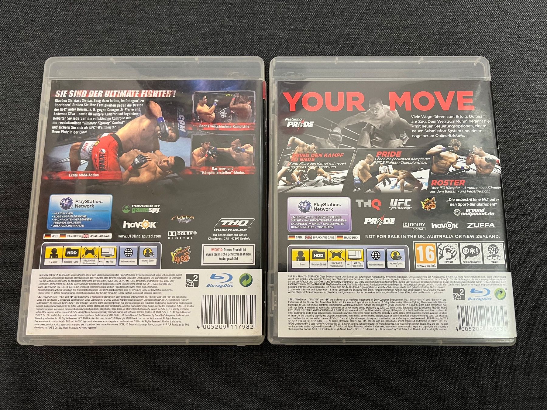 Sony Giochi: UFC Undisputed 3 + 2009 - PS3 - Bundle – Usato da Thalwil venduto da ranx 2