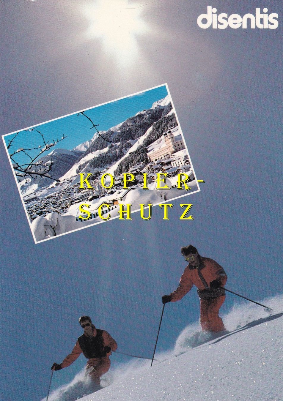 Cartoline postali: Disentis im Winter /ay – Usato da Hombrechtikon venduto da Rudolf07