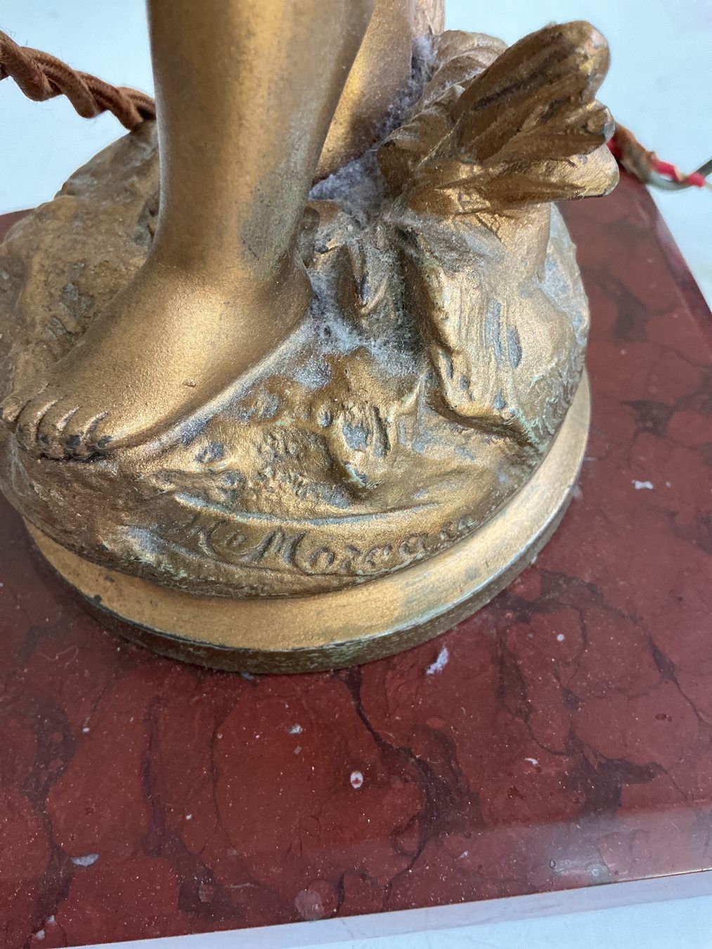Sculture & Statue: Tischlampe mit Putti von Moreau – Usato da Bern venduto da vielerart 4