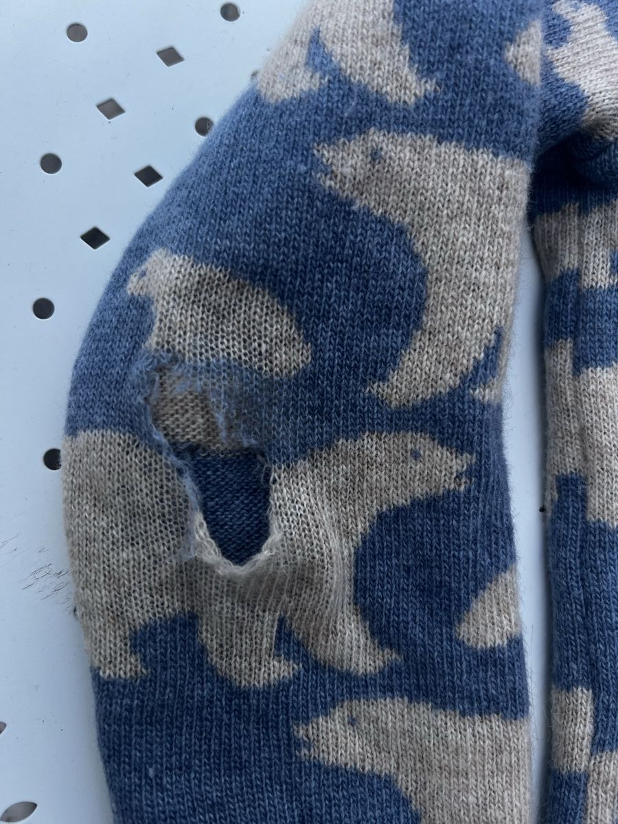 Pullover & Sweatshirts: Maas Wolle Pullover Gr.128 Fehler am Ärmel – Gebraucht aus Bottighofen von fritz-81 1