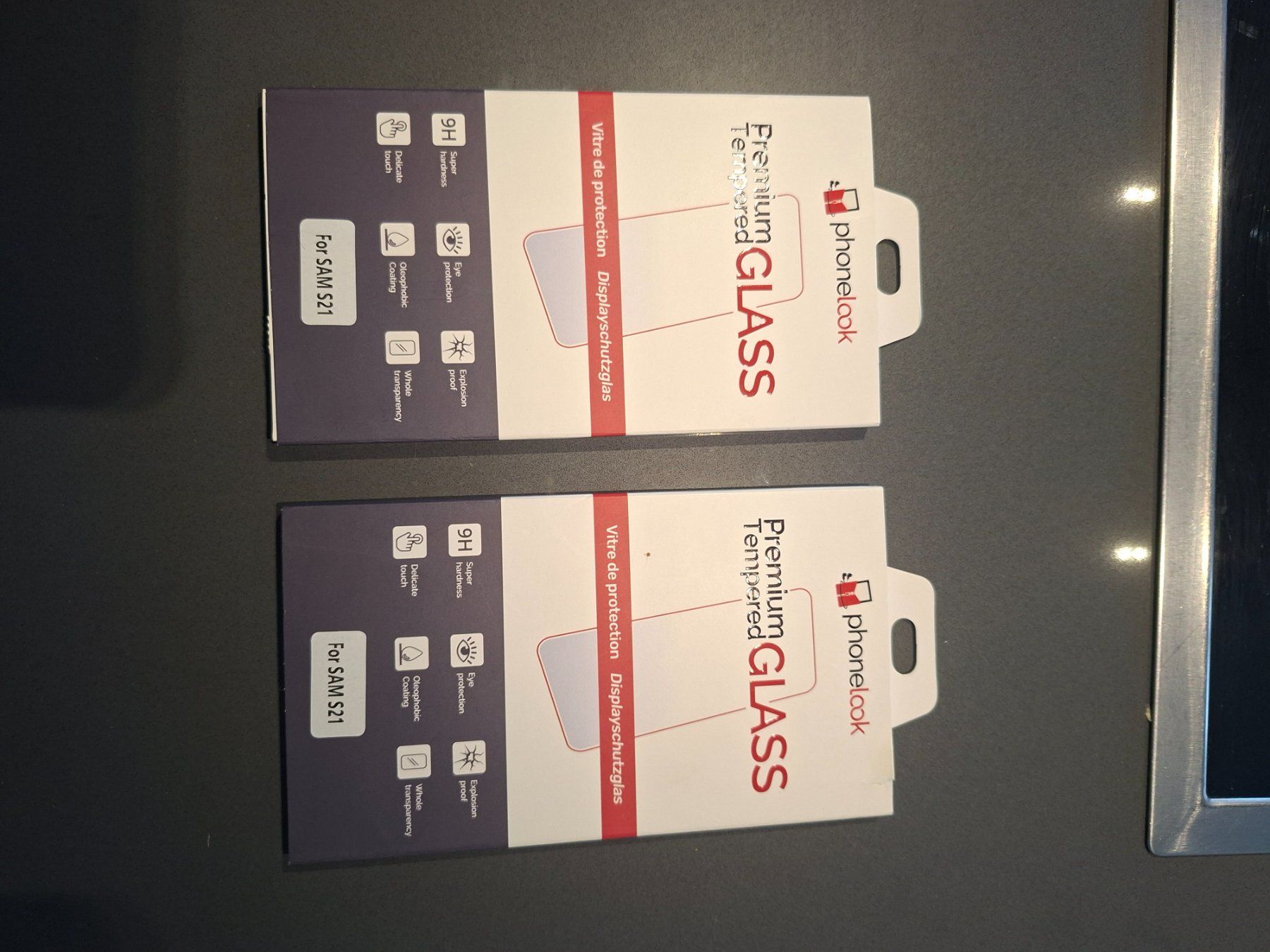 Lackretusche & Schutzfolien: 2 Protections écran en verre trempé phonelook pour SAM S21 – Neu und originalverpackt aus Collombey von lon_m7qd 1