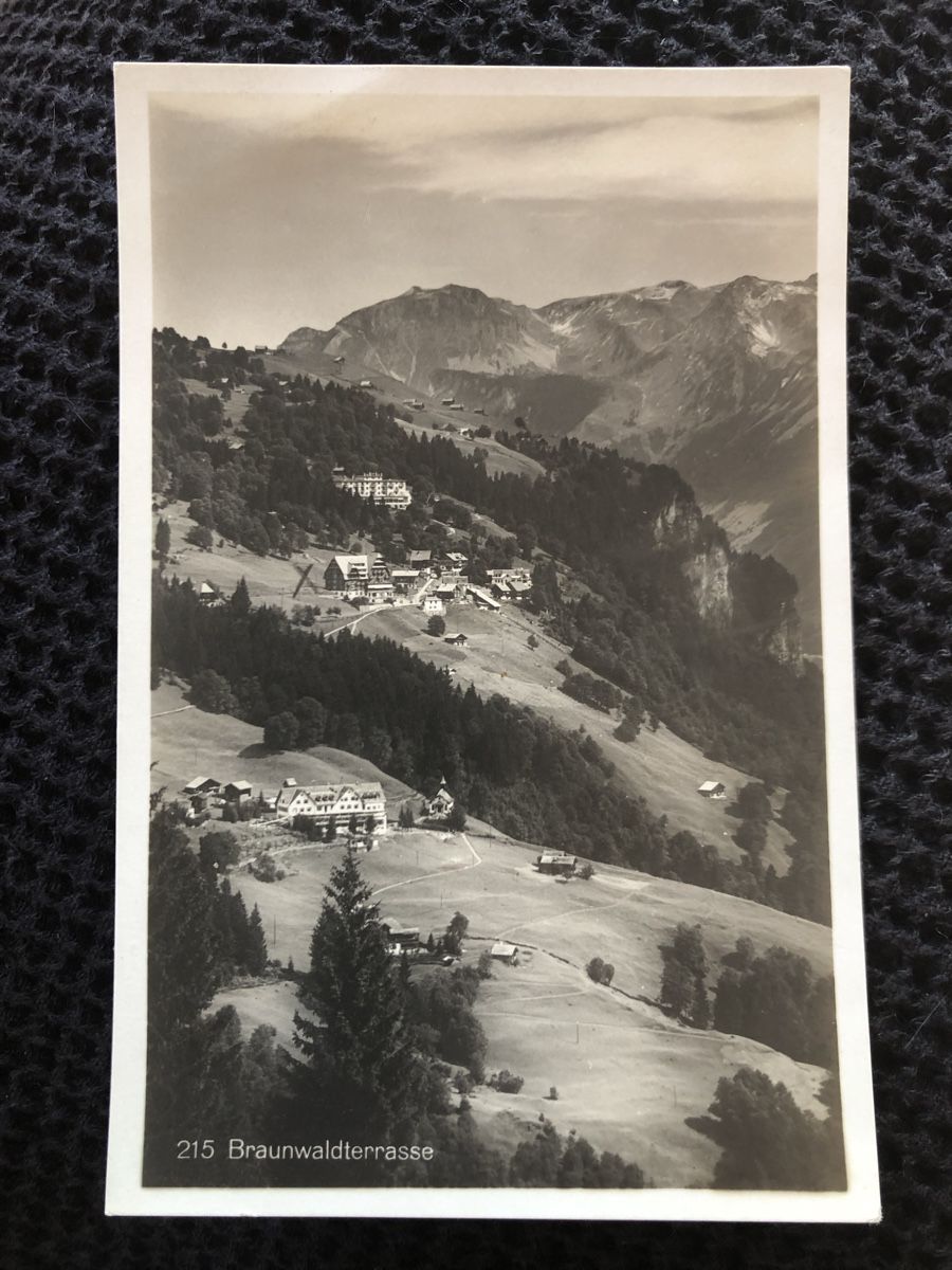 Ansichtskarten: Ansichtskarte Braunwald – Gebraucht aus Näfels von fritzjk