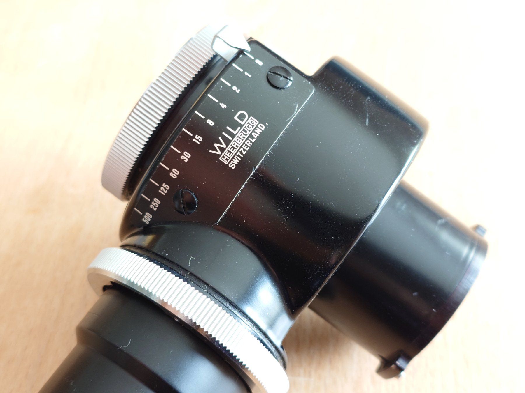 Unità & Adattatore: Wild Heerbrugg Fotoadapter mit Synchro-Compur-Verschluss – Difettoso da Greifensee venduto da Freakler 2