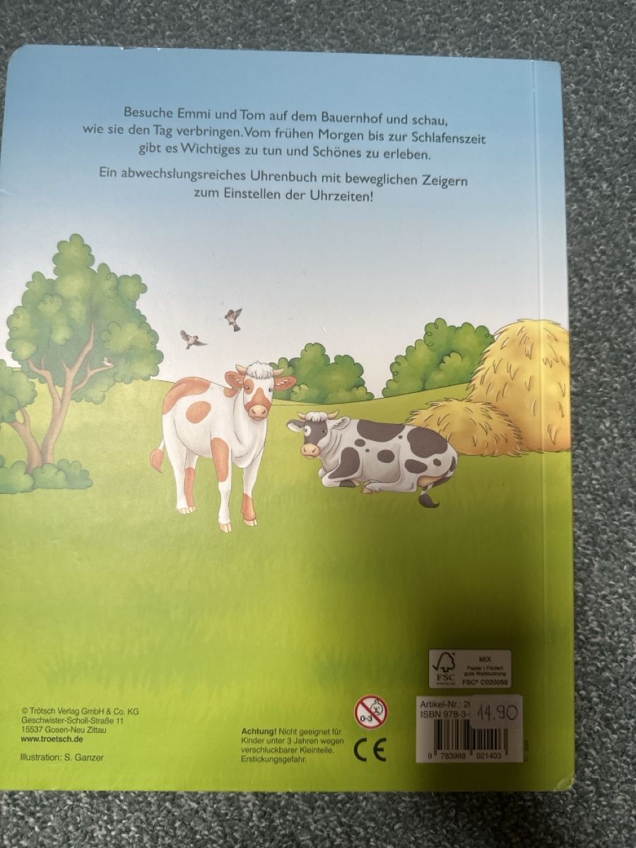 Schleich Giocattoli: 5 Schleichtiere /Uhrenbuch – Nuovo (secondo la descrizione) da Baltschieder venduto da YmroBe 4