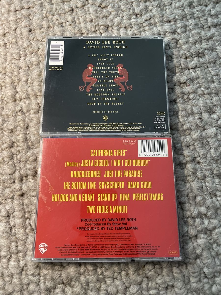 CDs: 2x David Lee Roth – Gebraucht aus Reinach AG von trigger7811 2