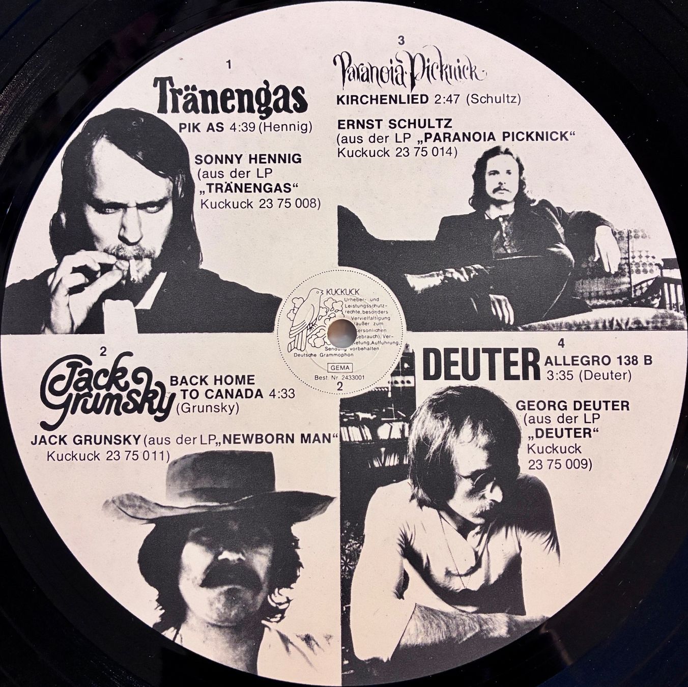 Dischi in vinile: SiebenSiebzig, Krautrock Sampler von 1971auf Kuckuck – Usato da Buchberg venduto da ICM-Tapefan-1961-MCS 3
